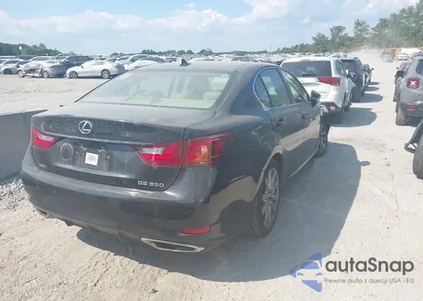 2014 Lexus Gs 350 z USA, uszkodzony, nr VIN JTHBE1BL2E5036756